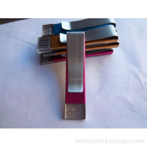 Metal Silver Color USB Flash Driver. Thumb Driver. Pen Drive. USB Flash Driver.
